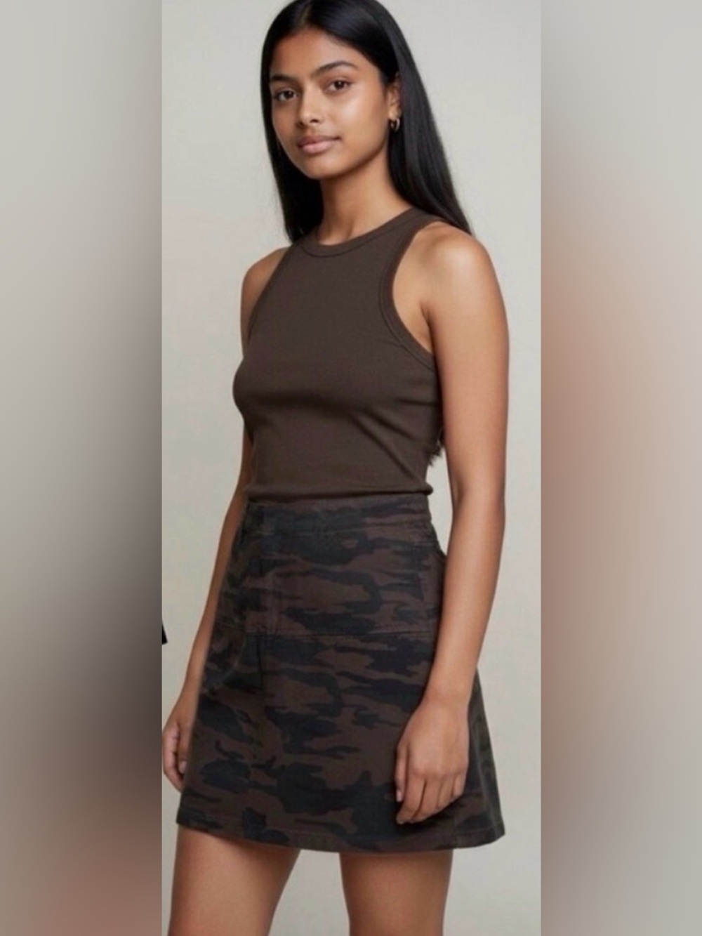 Revolve Sanctuary Dark Camo Mini Skirt Size XS